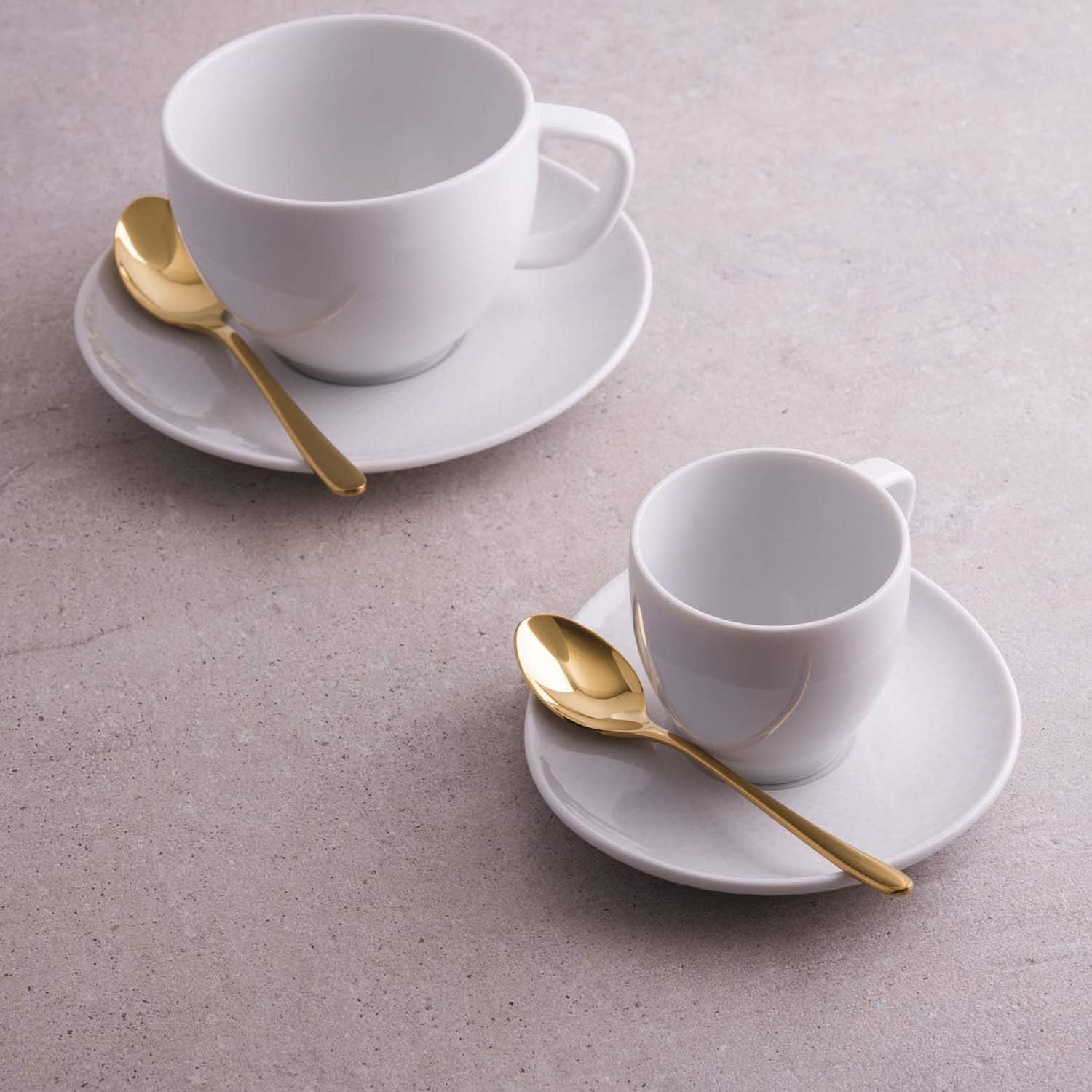 Sambonet 6 coffee spoons Taste Gold PVD 52553G37