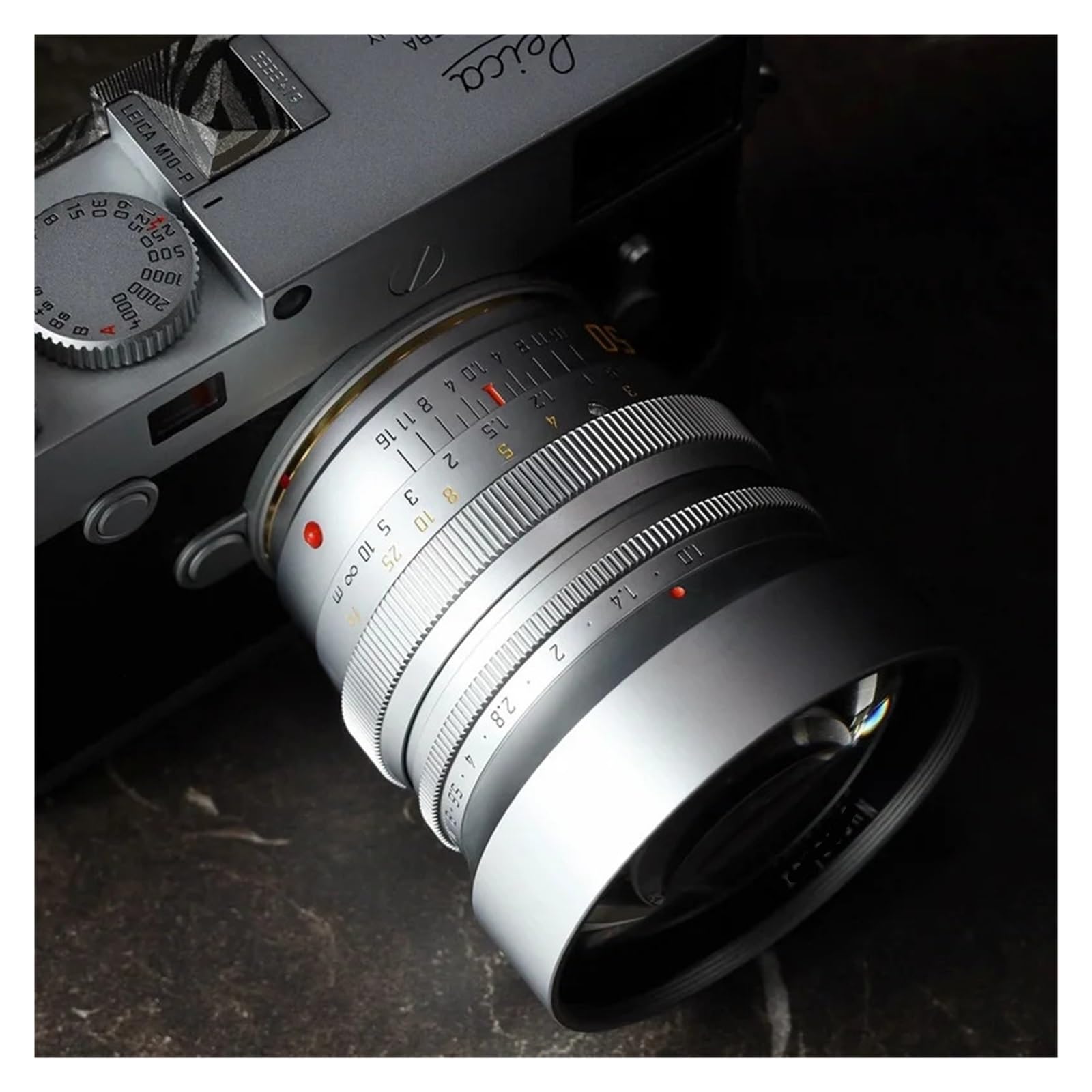 Compatible con Leica, Lente Manual 50mm F1.0