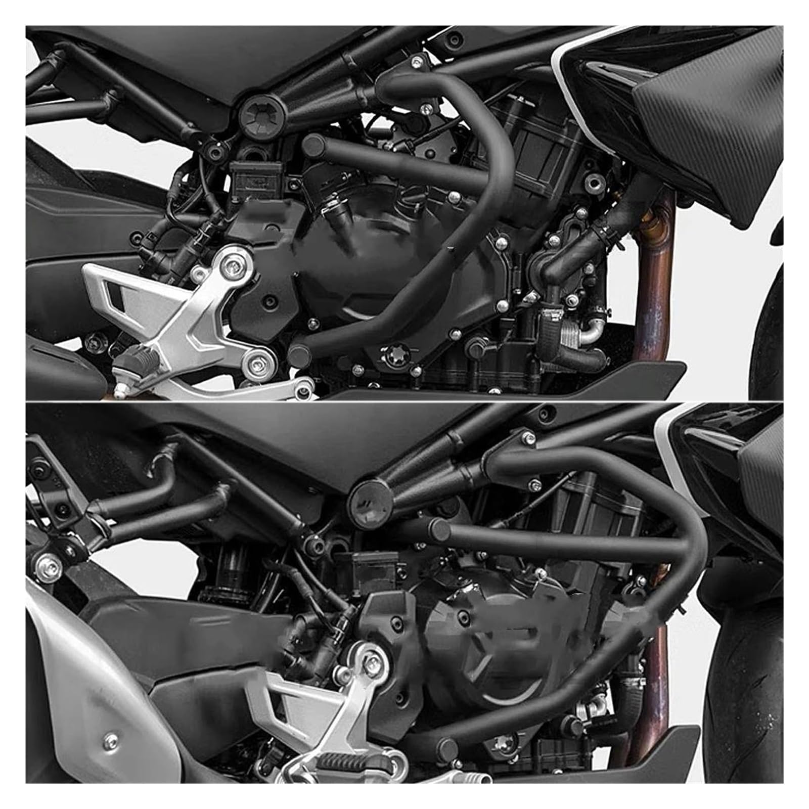 Tamponi PARAtelaio PER 450 SR PER 450SR PER 450SR 2022 2023 Sinistra Destra Protezione PARAurti Motore Motociclo Serbatoio Guard Crash Bar Barre Protezione