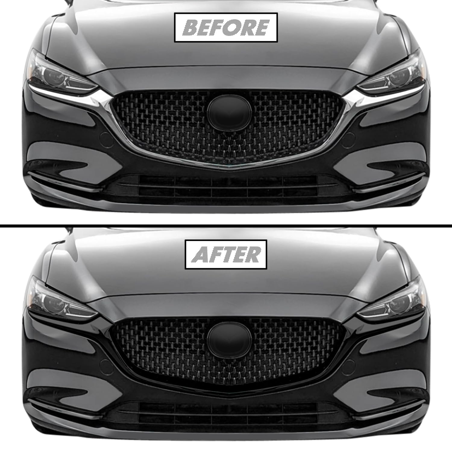 Amazon.com: SlickMod Chrome Delete Blackout Vinyl Overlay for 2018