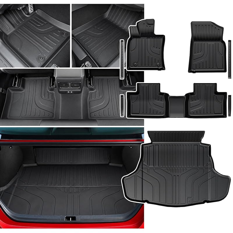 Tapetes automotivos em TPE com bandeja de porta-malas para Toyota Camry Hybrid 2025–2026 LE/XLE/SE/Nightshade/XSE JOULARISE