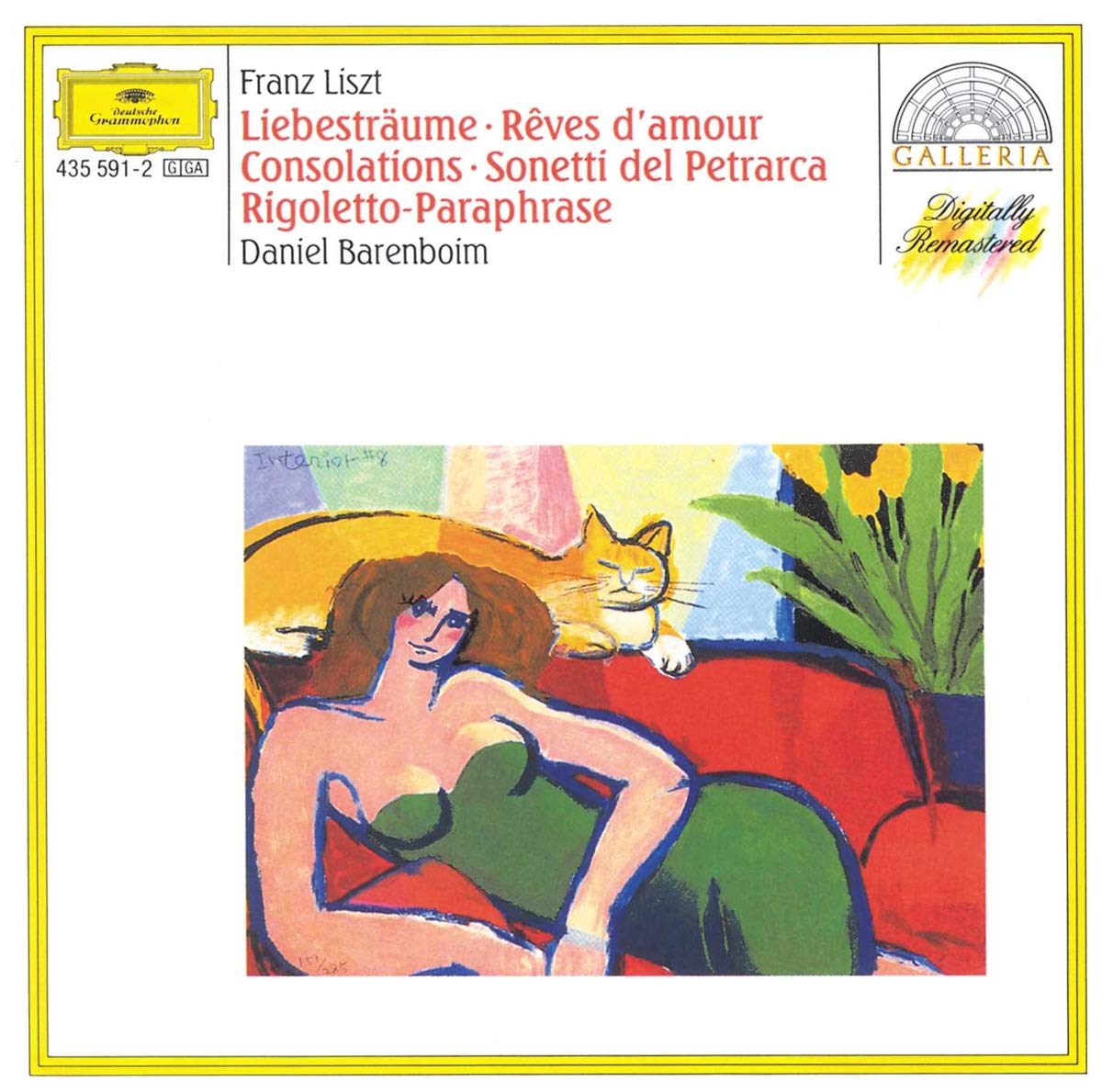Rigoletto Paraphrase / Consolations Nos. 1-6 [Audio CD] BARENBOIM, DANIEL and LISZT,FRANZ