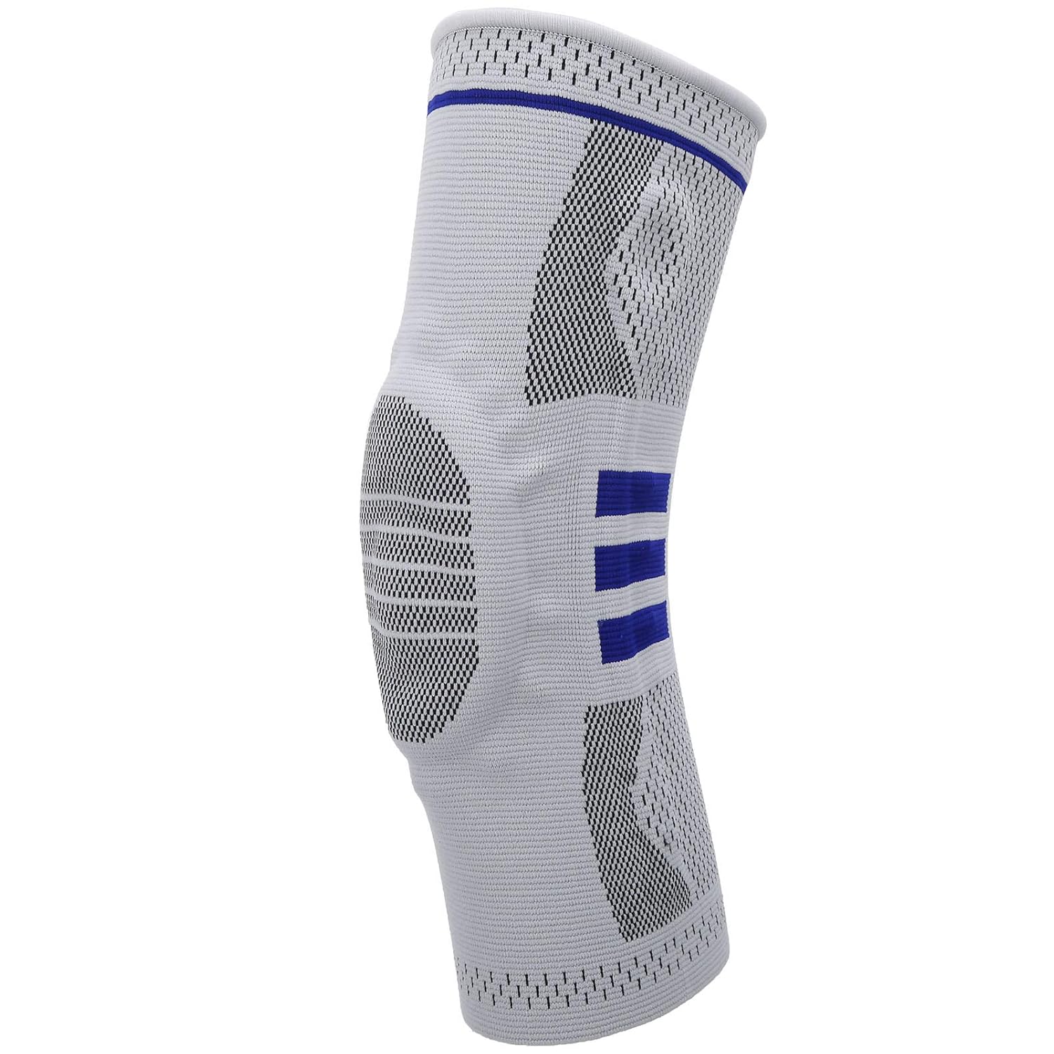 Knee Braces, Knee Brace Compression Sleeve, Knee Compression Sleeve, Knee Brace for Women Men, Patella Protection Knee Brace Knitted Breathable Kneepad Compression Sleeve M