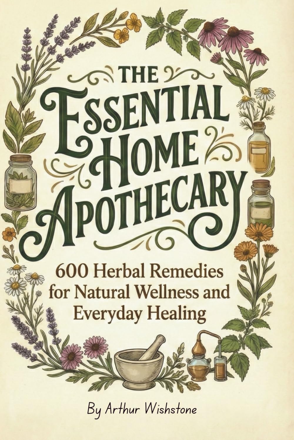 The Essential Home Apothecary: 600 Herbal Remedies for Natural Wellness and Everyday Healing