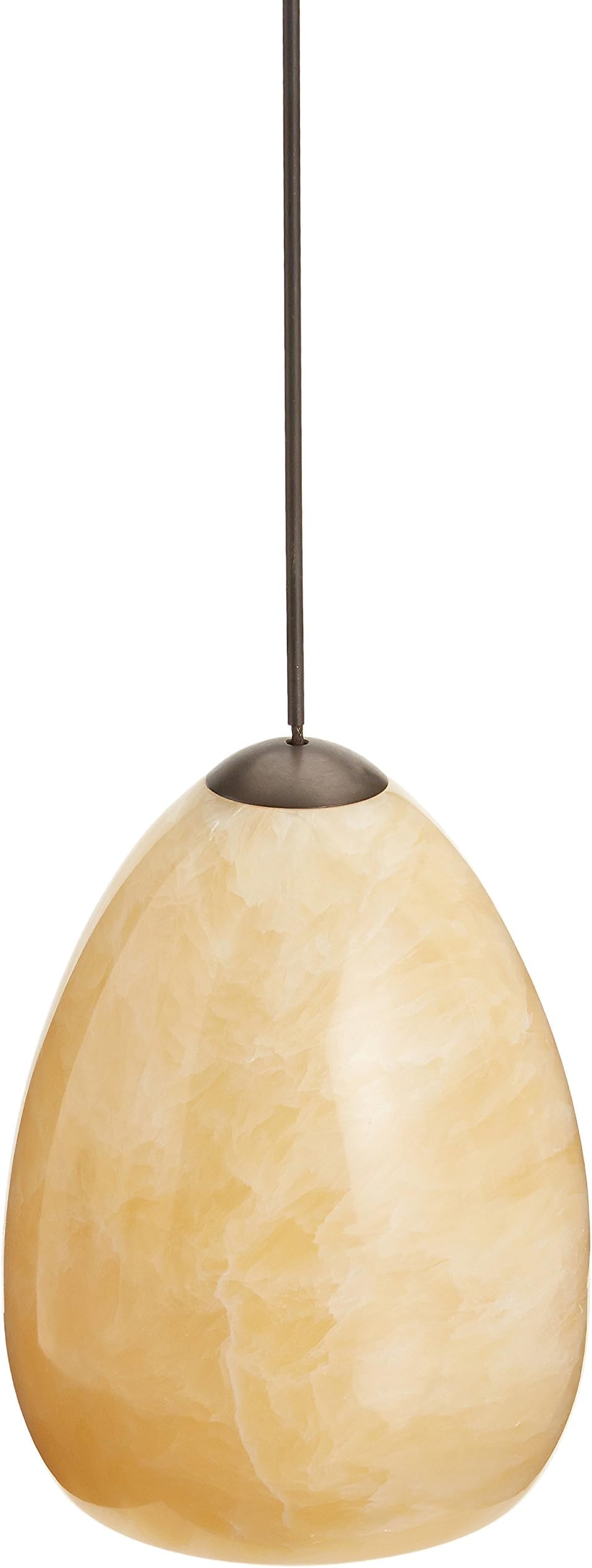 LBL HS178ONBZLEDS830MPT Onyx Teardrop Pendant Light