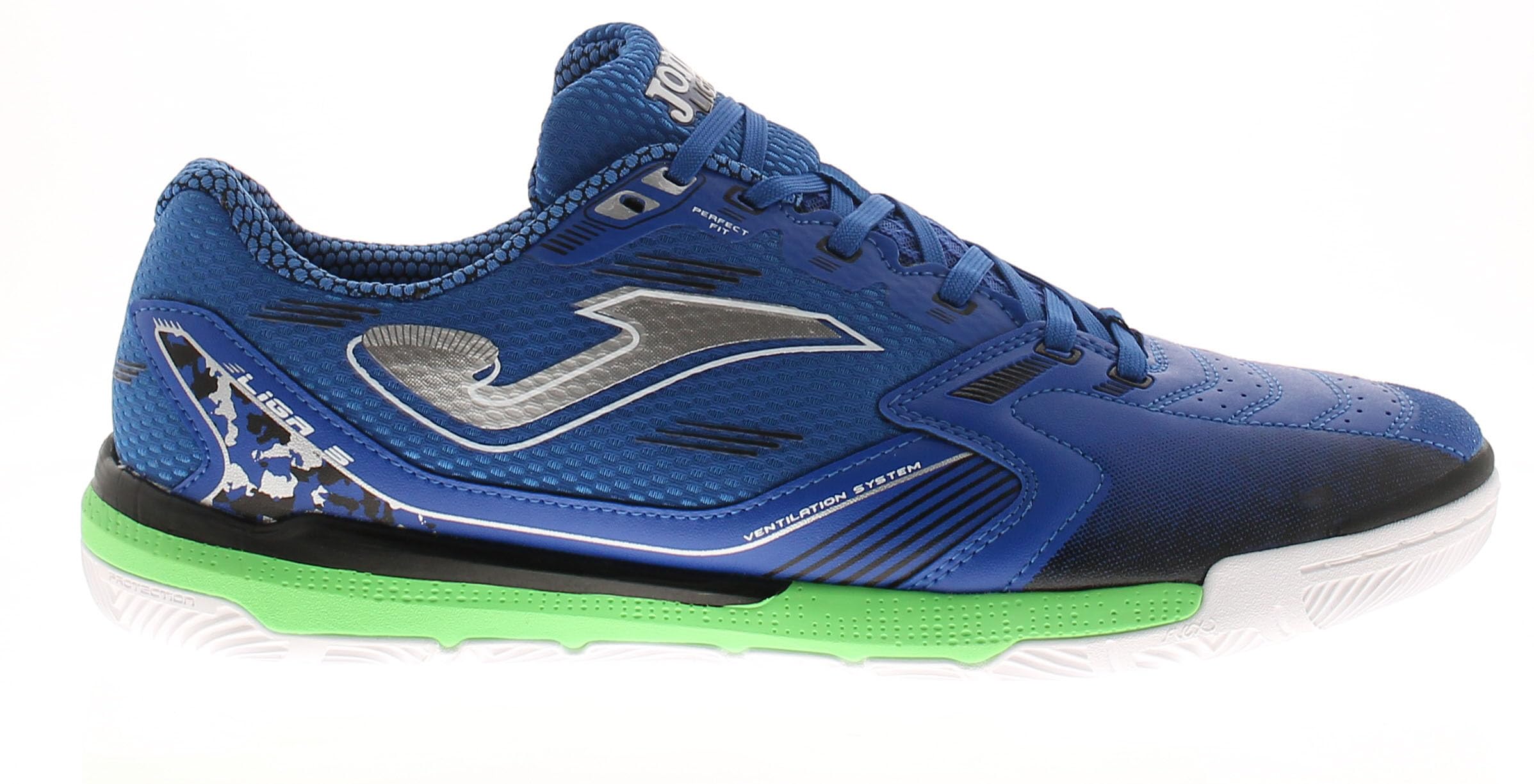 Joma Liga 5 2505 IN LIGS2505IN buty halowe, niebieskie, srebrne
