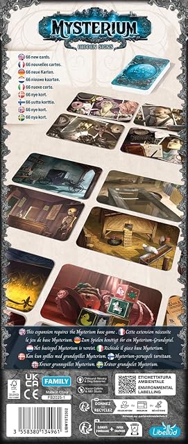 Foto 4 de 5 de Asmodee, Mysterium - Hidden Signs (Refresh), expansión, Libellud, Juego Familiar, 3-7 Jugadores, 10+ años, 42…