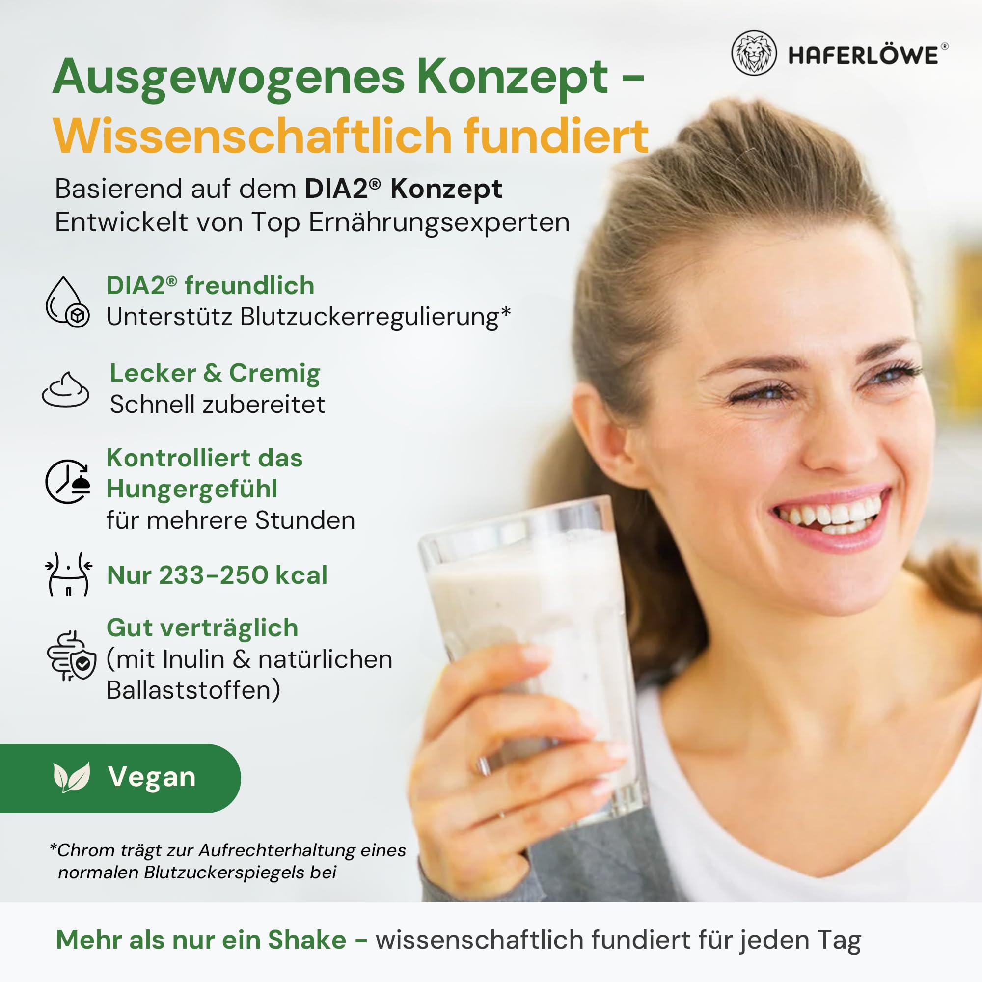 Haferlöwe Haferkur 35 Tage Starter Set | Leckere Hafertage in 5 Geschmacksrichtungen inkl. Gratis Shaker und Leitfaden | Protein Shake | Leckerer Diät Hafershake | DIA2® Ernährung