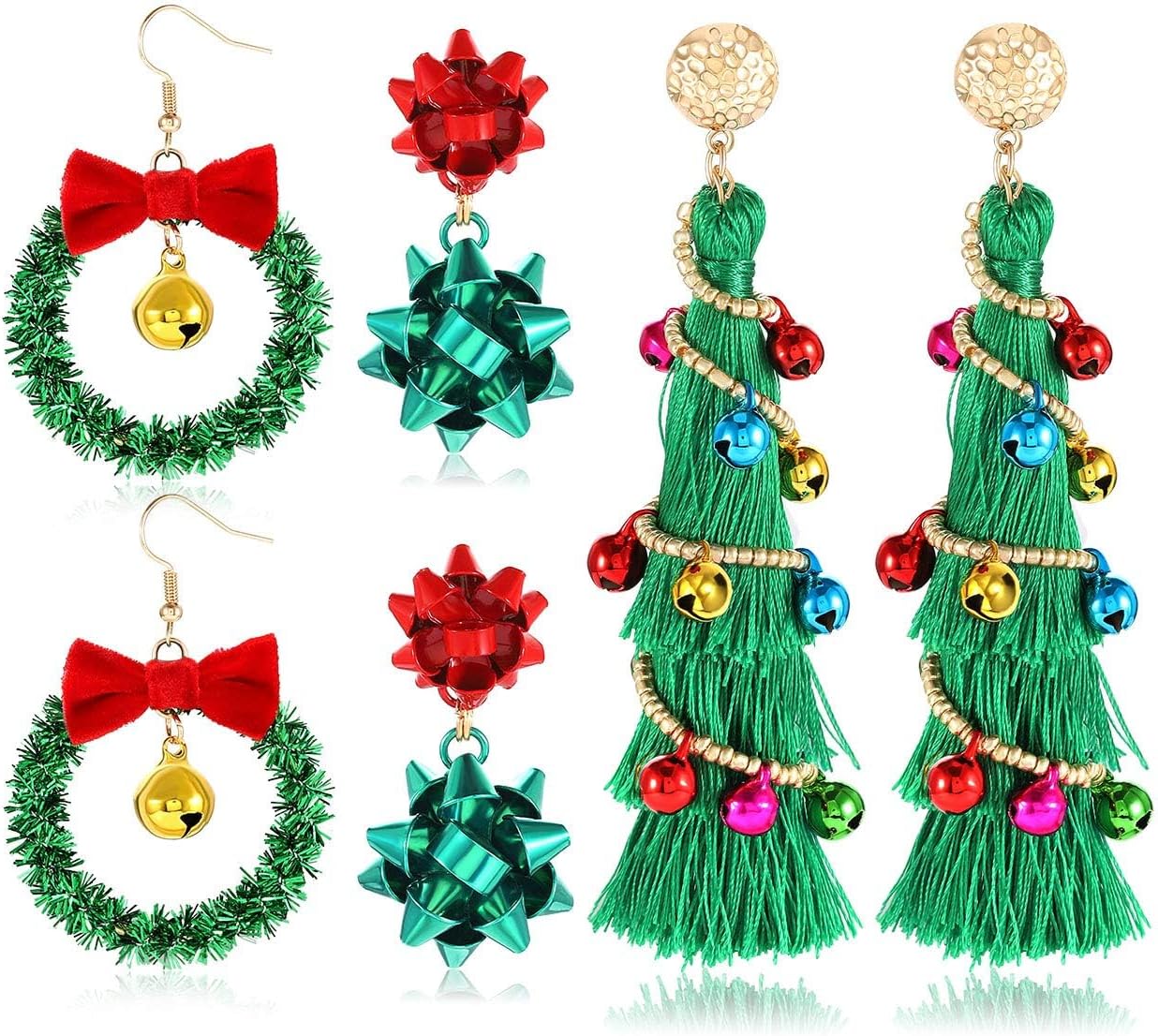 Vianočná súprava náušníc