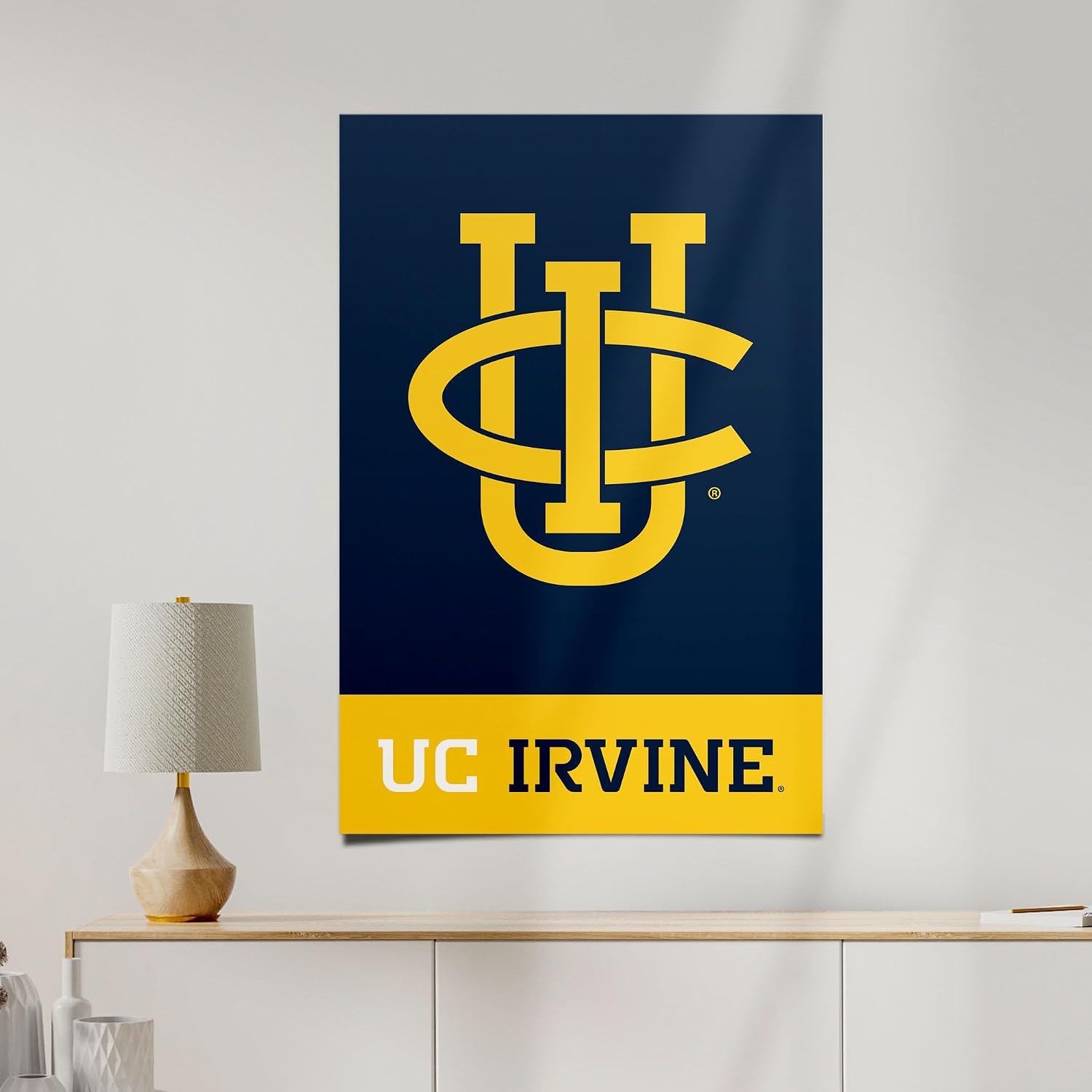 Desert Cactus University of California Irvine Poster UCI Anteaters 11 x 17 inch Room Office Décor Decoration Official Fan Gear (11x17 Inch,Version 1a)