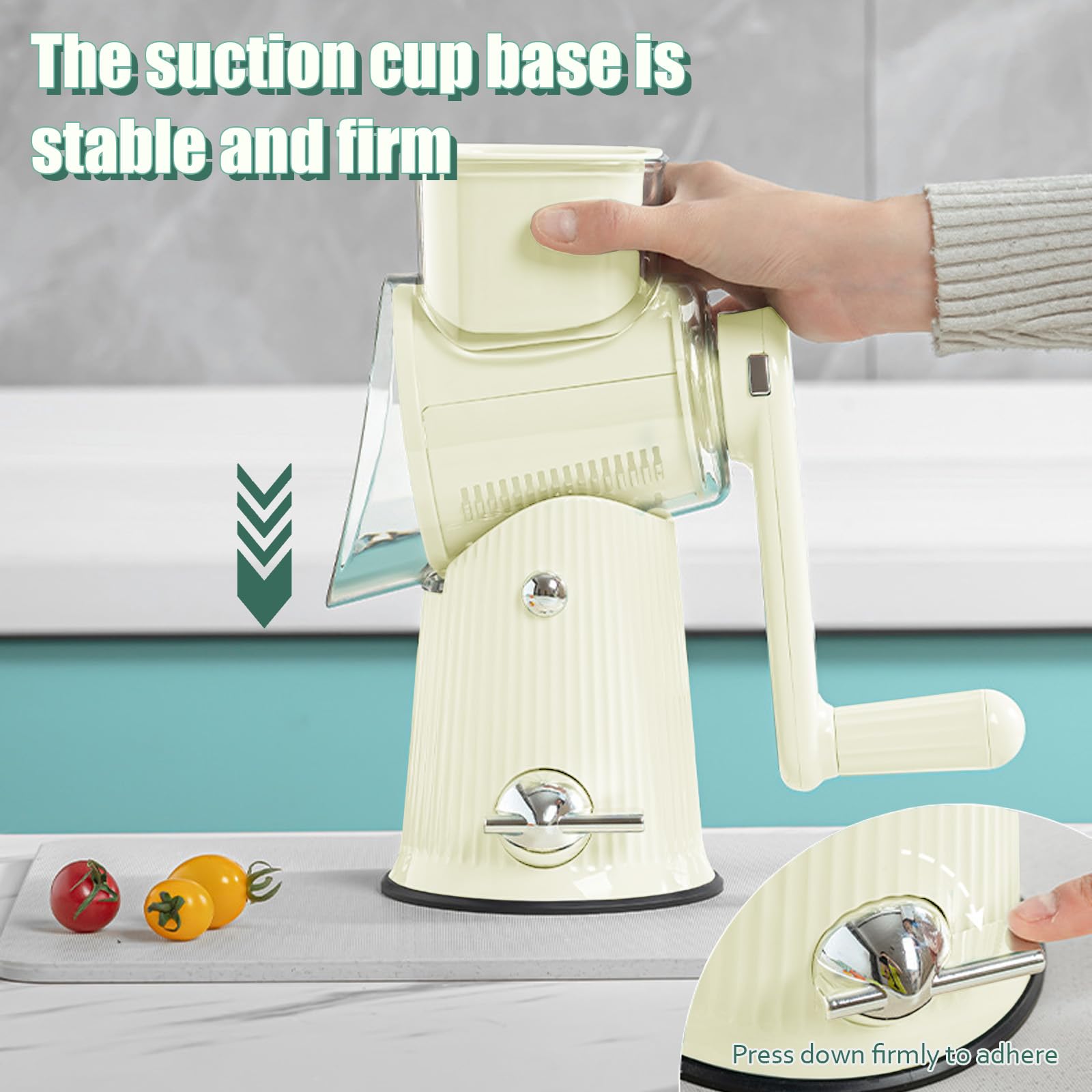Cheese Grater Rotary Shredder - Image 3