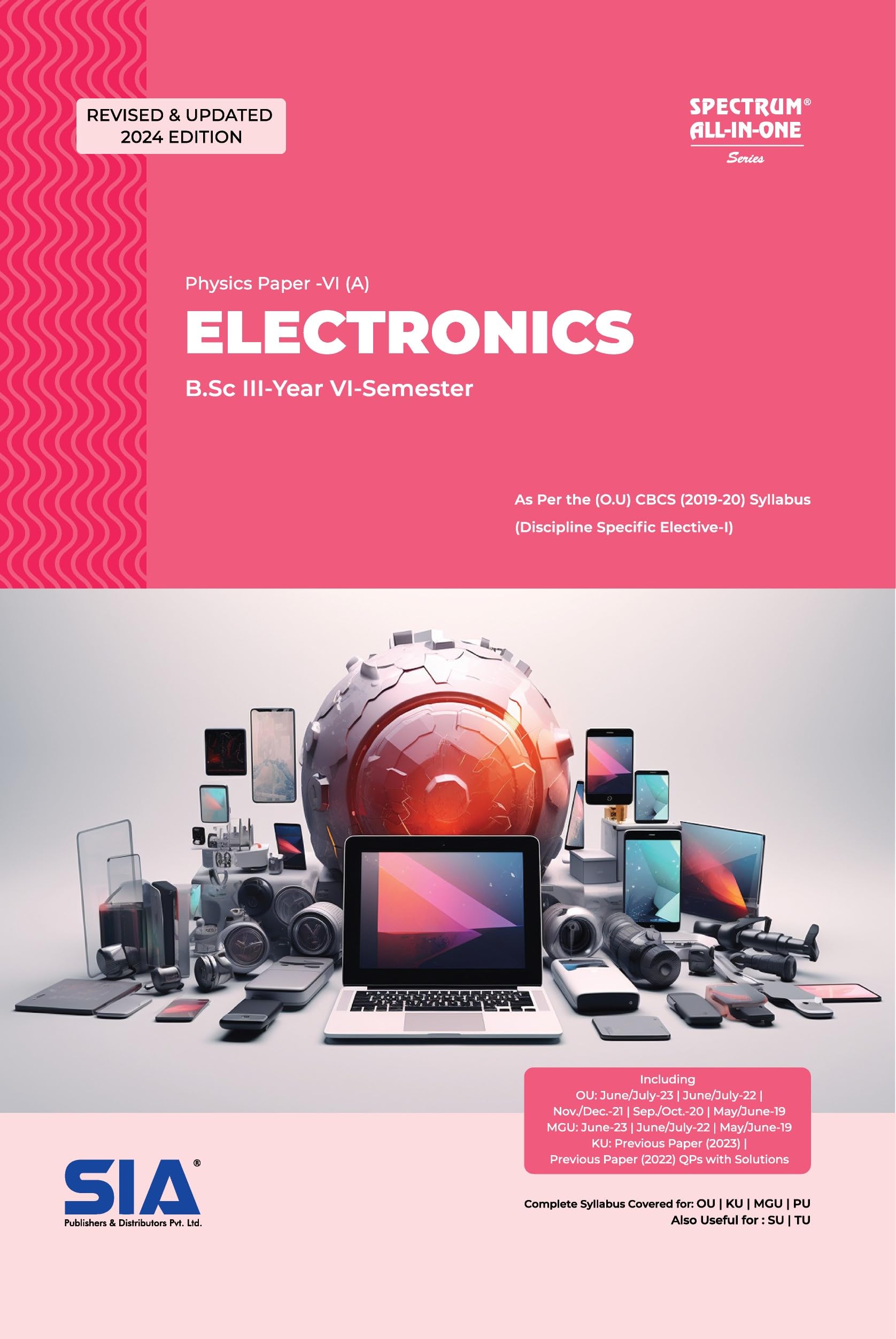 B.Sc III-Year VI-Sem (OU) ELECTRONICS (Physics Paper-VI (A) Revised & Updated 2025 Edition