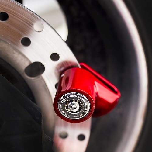 Miniatura 6 de Bloqueo de freno de disco para accesorios de motocicleta, bicicleta resistente, bloqueo antirrobo, scooter eléctrico compacto, ebike, deportes