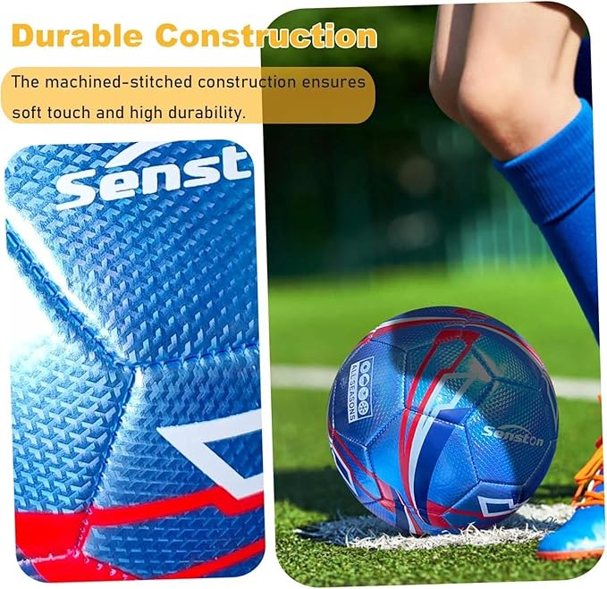 Balón de fútbol Senston talla 4 con bomba miniatura 4