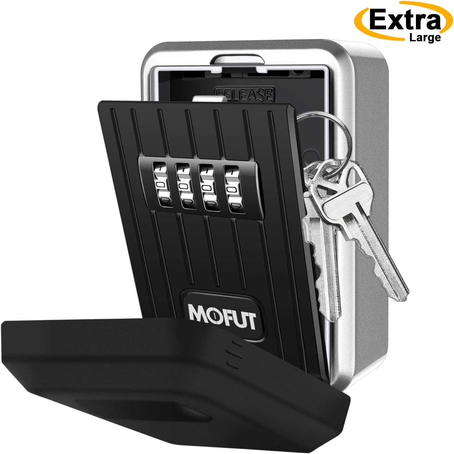 Safe with 4-Digit Combination, Lock Wall Mounted Outdoor Weatherproof