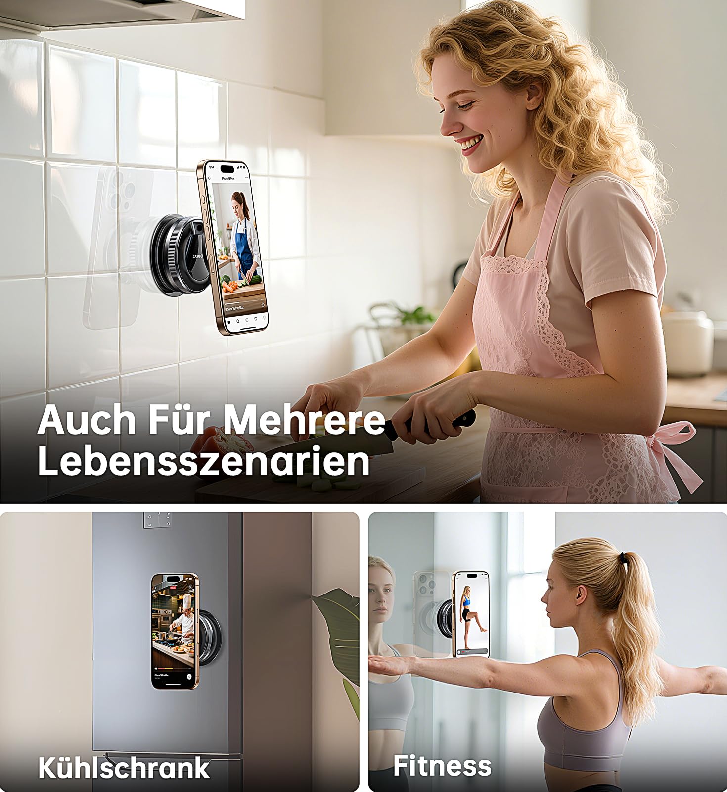 Coolpow Handyhalterung Auto Magnet für MagSafe Autohalterung Stabil Faltbar – Ansicht 10