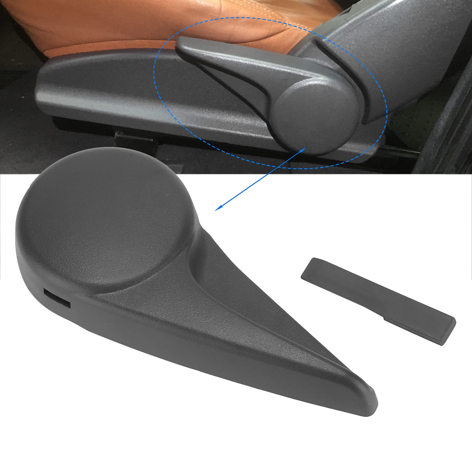 Poignée De Réglage Siège Gauche Compatible Mercedes Classe B W245 2005-2011 - Remplacement A1699190561 - 13