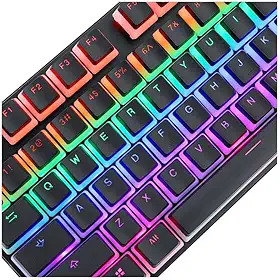 JOGO COMPLETO DE TECLAS SCARAB PBT PRETO ABNT-2