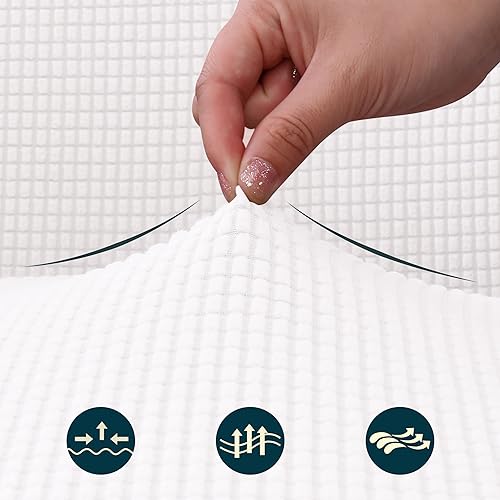 Vista 50 de Yonus Fundas para sillas de comedor, fundas protectoras extraíbles para sillas de comedor, fundas protectoras para sillas de comedor para sala