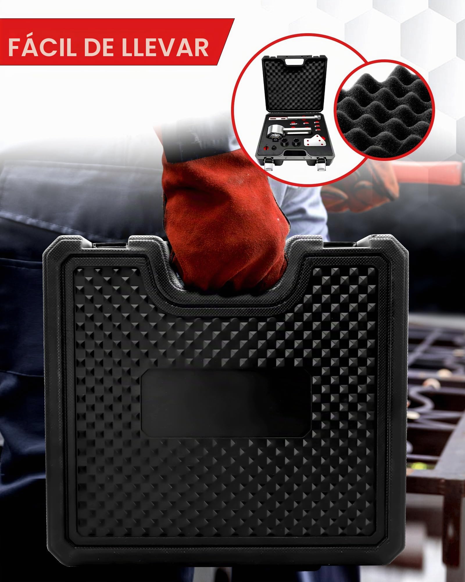 RUIZHI 14 Multiplicadores de Par - Desmontaje e Instalación, 303-1611, Amplificador de Par para Ford Ecoboost 1.0 | Duratec 1.0/1.1 | Ecoblue 2.0 Y 2.0 Duratorq-TDCi Motores Acero