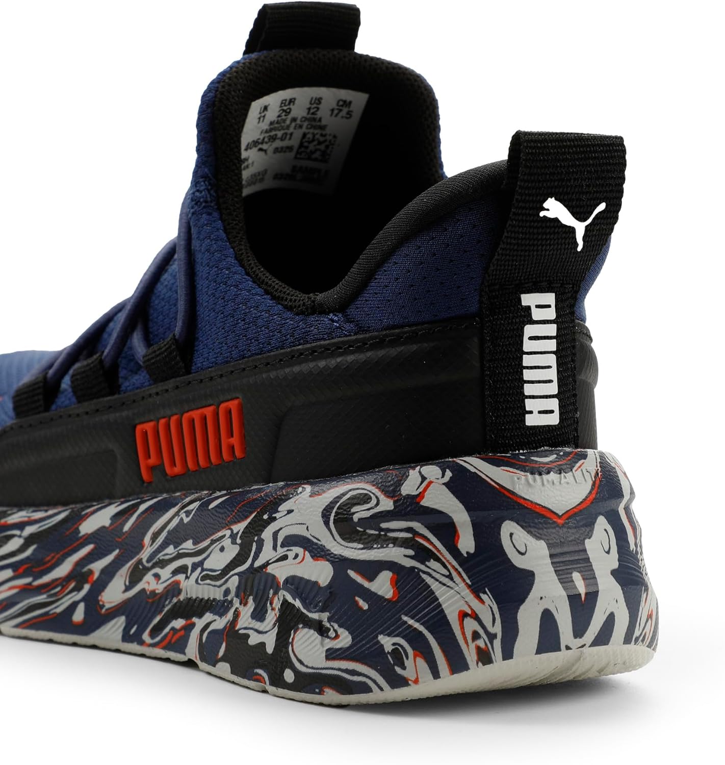 PUMA Unisex-Child One4All 2.0 Slip On Shoes, Blue Jewel-Fierce Red SS26, 1, Little Kid