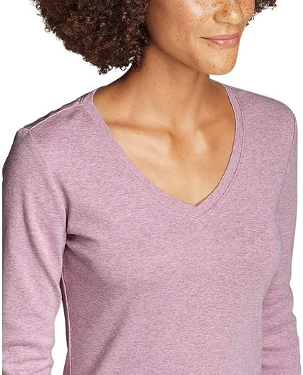 Long-Sleeve V-Neck T-Shirt 