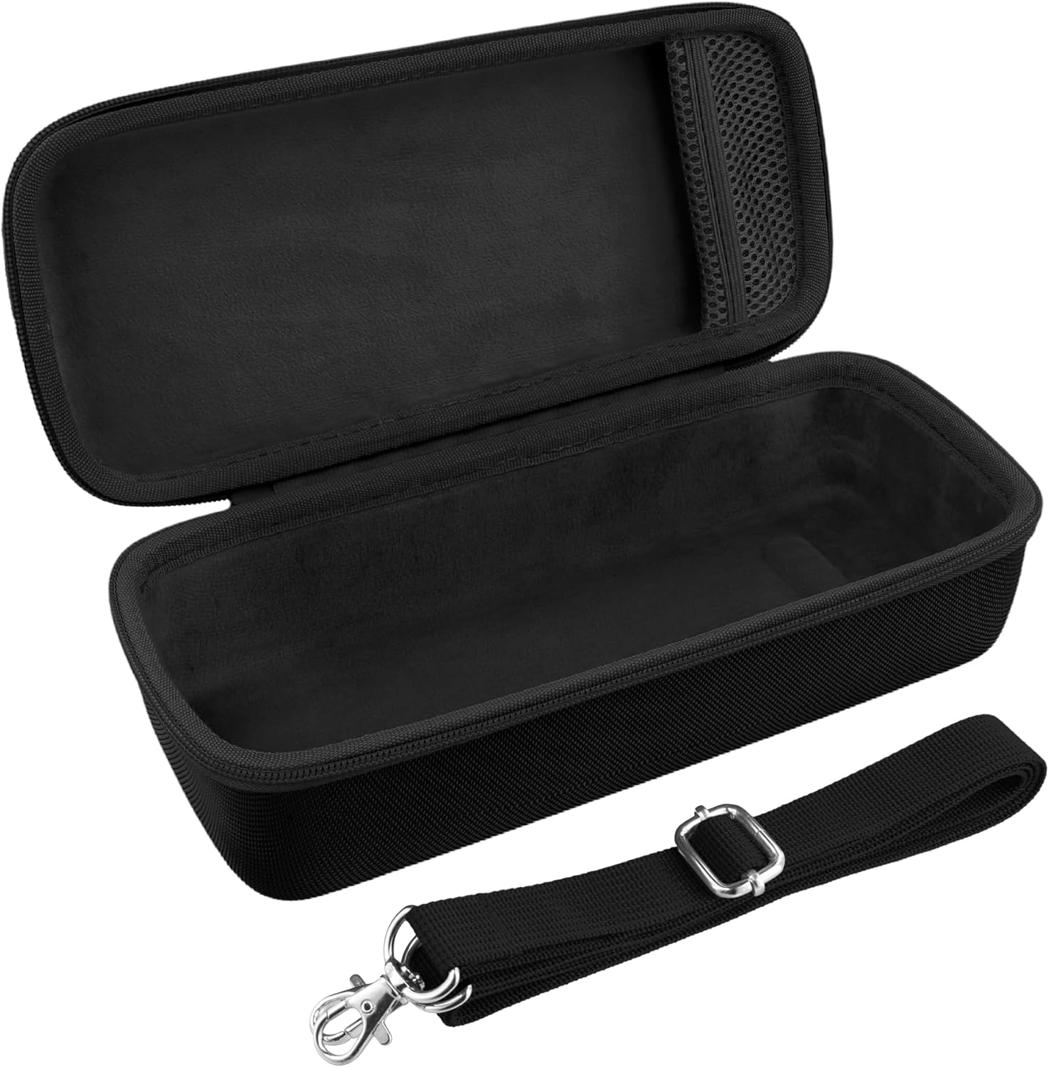 for Bose SoundLink Plus Portable Speaker Hard Protective Case, Portable Travel Case with Shoulder Strap (Black Case) - co2CREA - Image 3