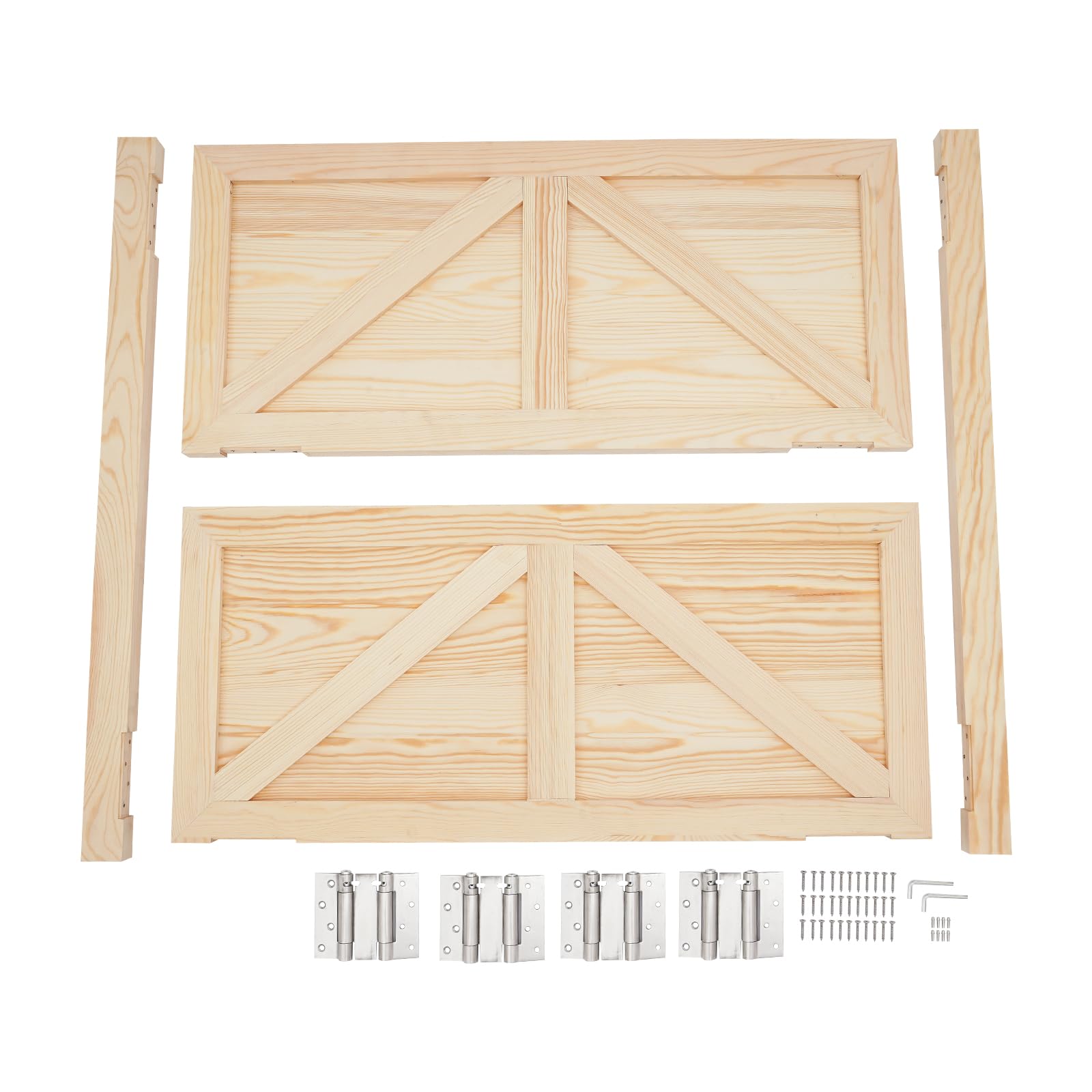 Porte Saloon Battante En Bois Massif, Double Vantail Pour Bar Maison