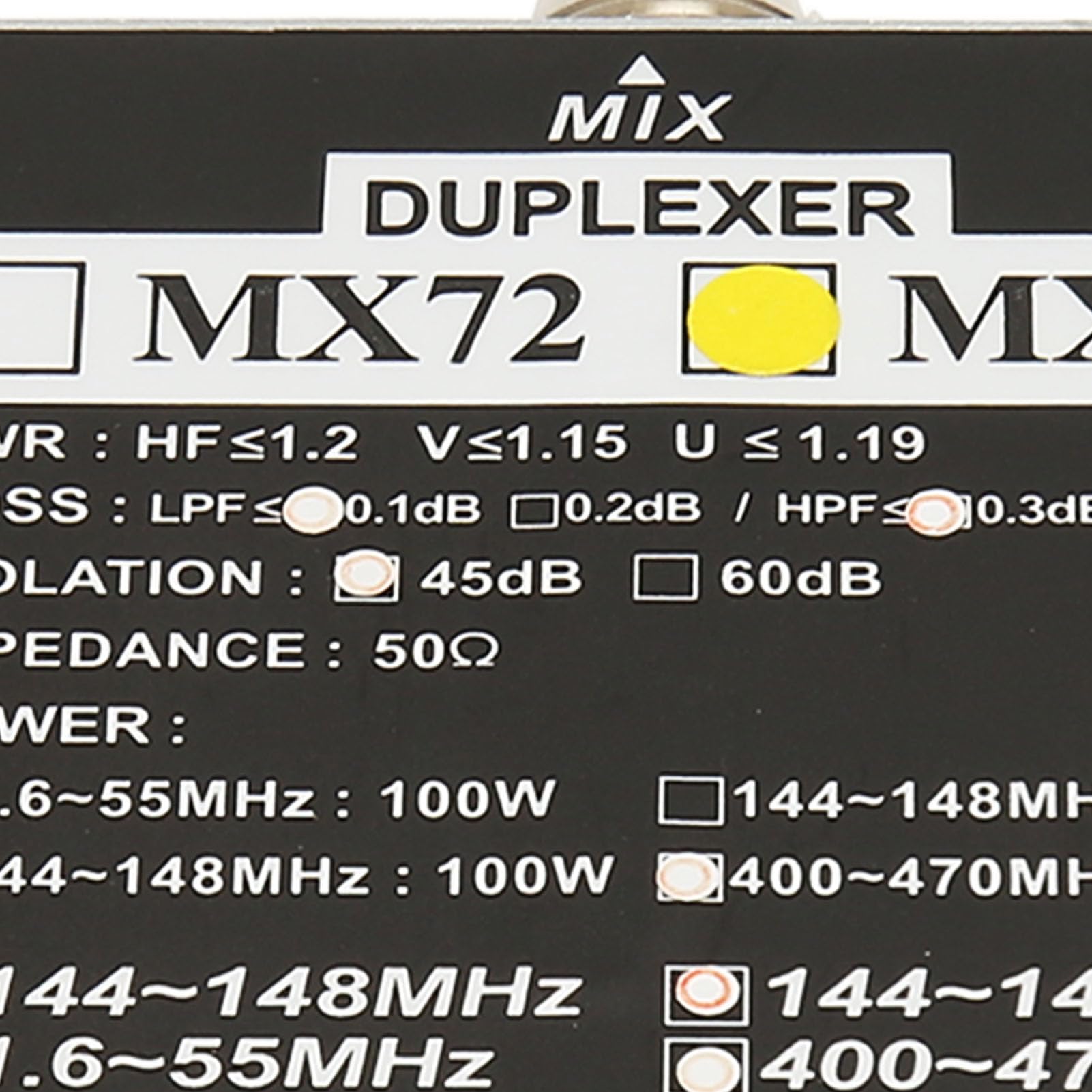 Coassiale Diplexer, Segnale Video Coassiale Blocco Cavo Coassiale Cavo Coassiale Splitter UHF VHF Antenna TV Combinatore 2 Vie Splitter Combinatore