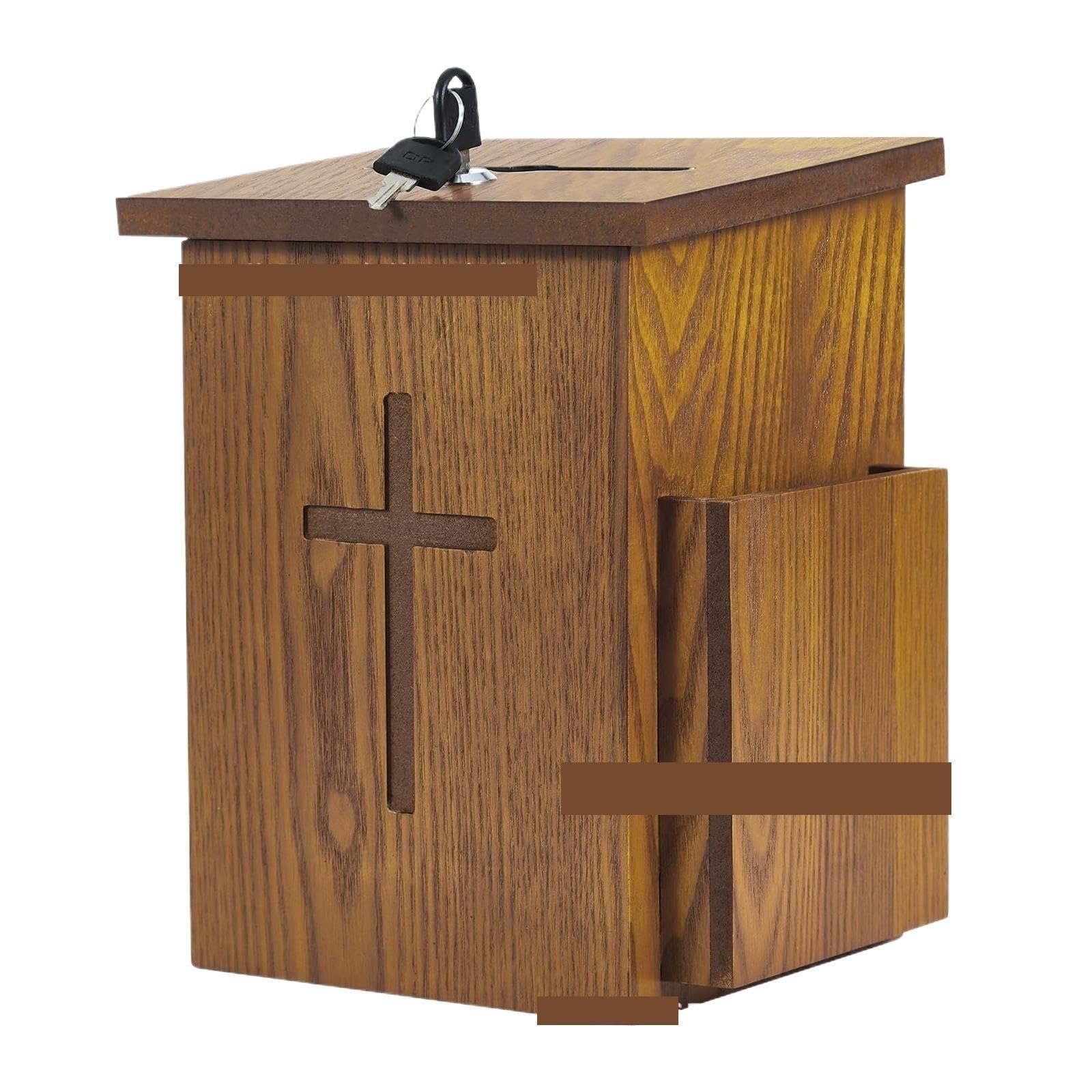 buzón de sugerencias Madera para Buzones