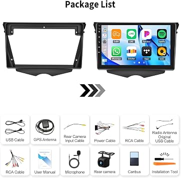 [6+128G] 8-Core Android 15 Car Radio Stereo for Hyundai Veloster 2011-2017 with Wireless Carplay&Android Auto,9 Inch Touchscreen Car Radio with Mirror Link Bluetooth FM/RDS DSP HiFi WiFi GPS SWC