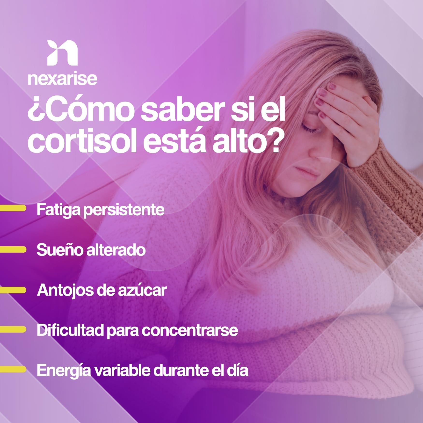 Cortisol Low 500mg | 120 Cápsulas con Fosfatidilserina 400mg, L-Teanina 100mg y Cromo Picolinato | Complemento para el Cortisol y Bienestar Mental | 4 Meses | Fabricado en Italia