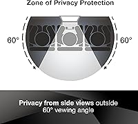 Vista 2 de Filtro de privacidad para portátil, 3M , Negro