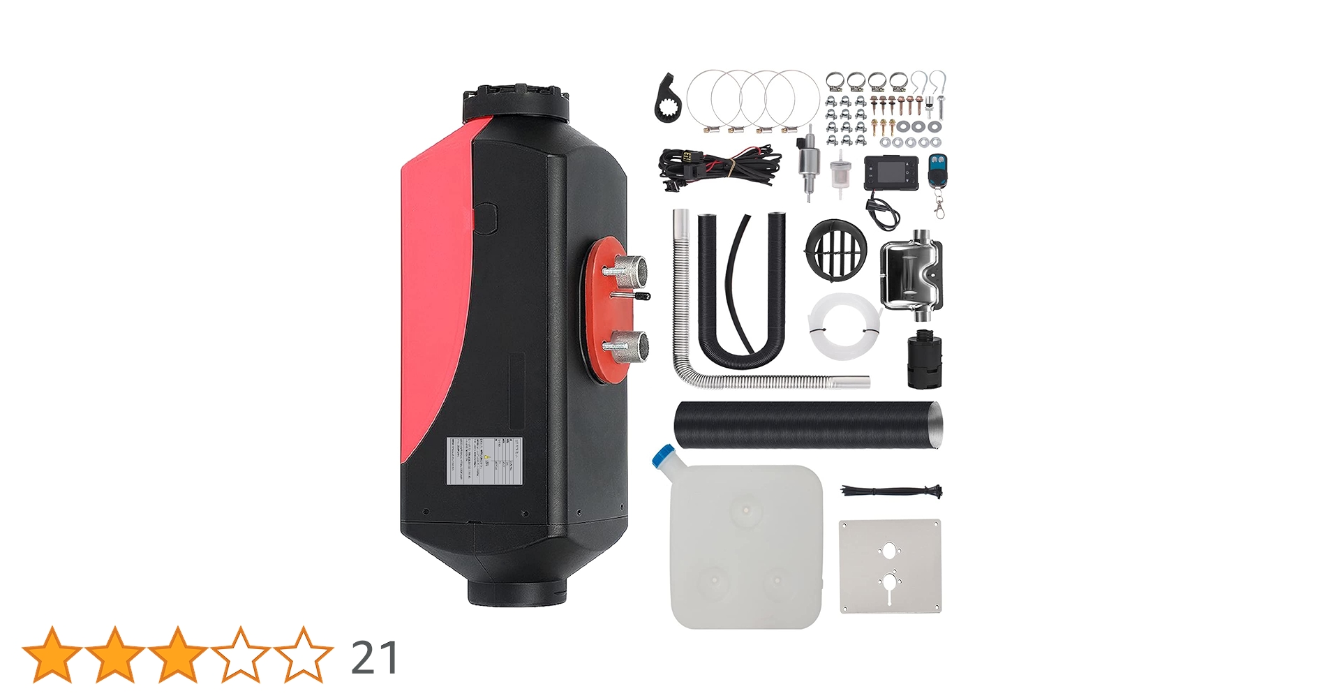 Amazon | SUDOO FFヒーター 5KW 12V灯油 ディーゼル 部品 車用