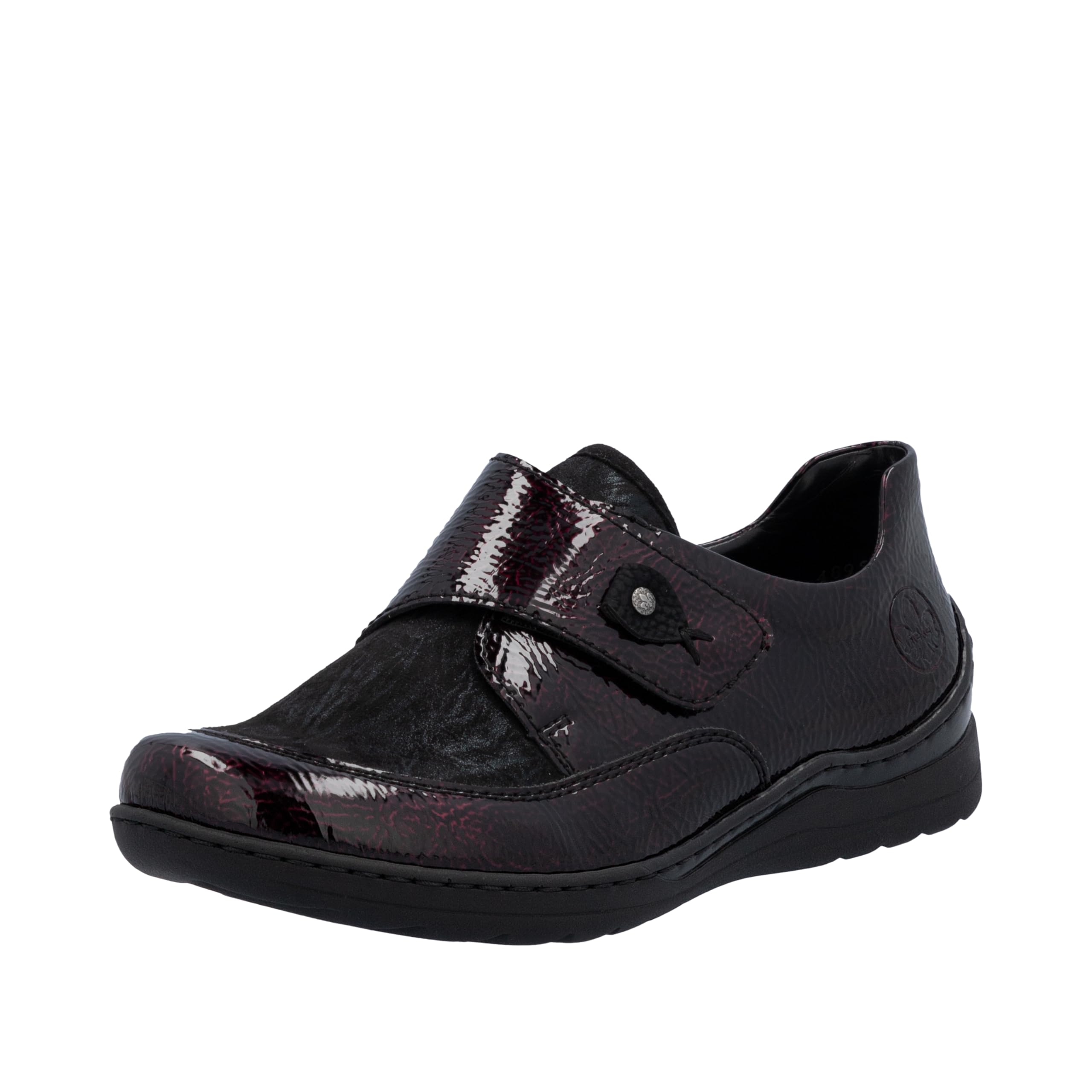 Rieker Women's Slipper, Red 35, 5 UK