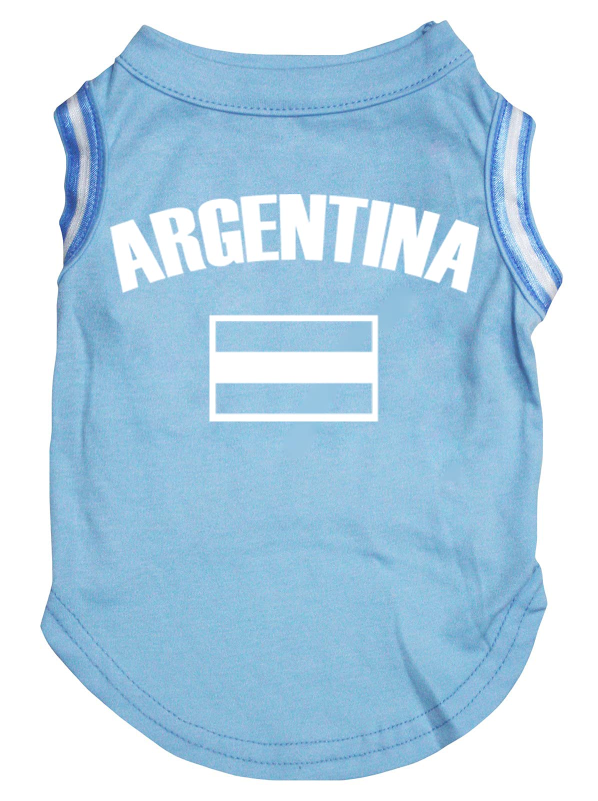 Chemise pour chien drapeau Argentine XXL finis les vêtements trop serrés