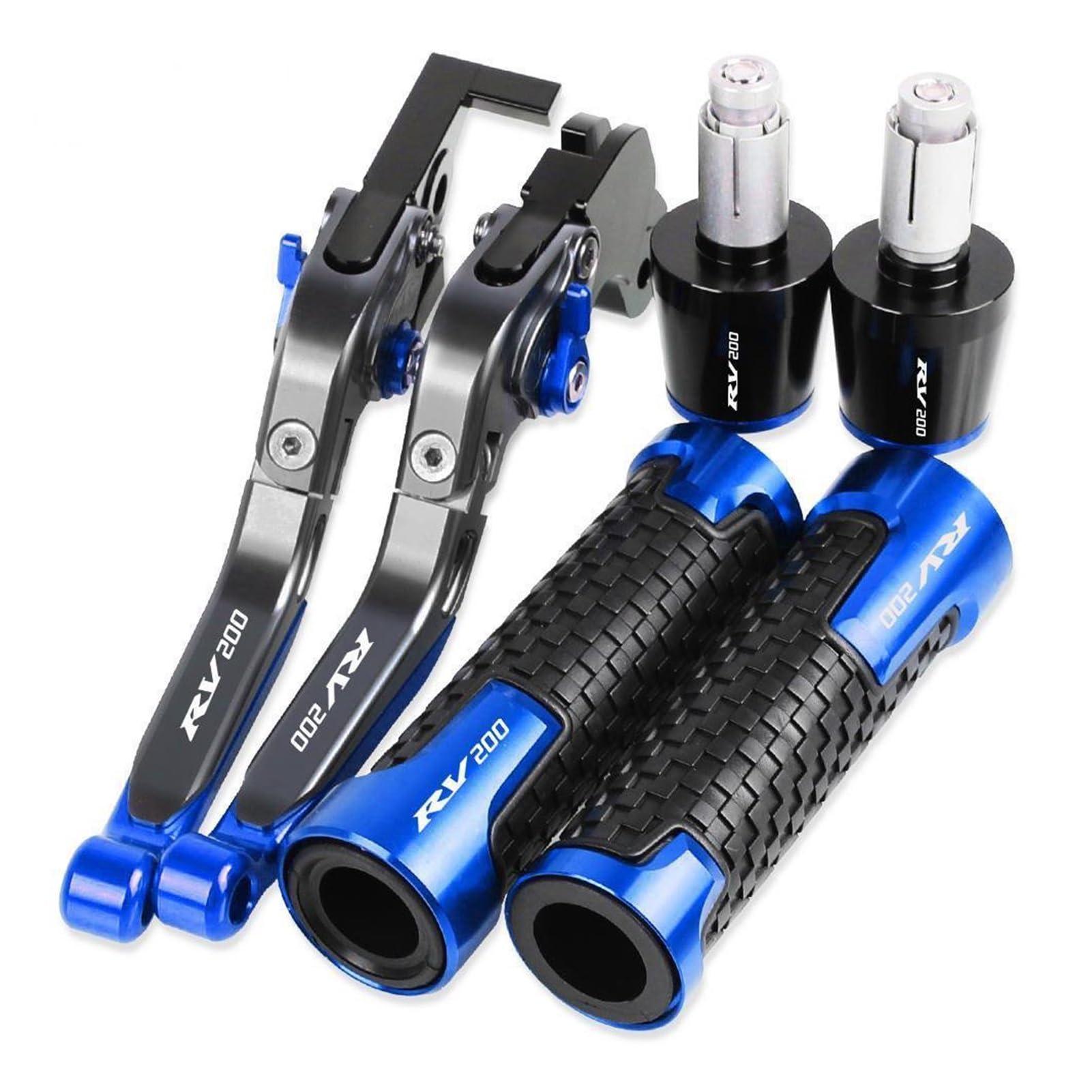 Lsdsaaza 23 For Suzuki For Rv200 2016 2017 Motorcycle Handbrake Brake Clutch Levers Handlebar Hand Grips Ends Motorcycle Brake Clutch Lever