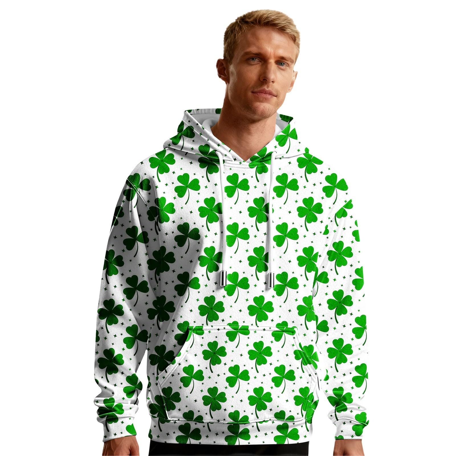 Sudadera con capucha irlandesa para hombre y mujer estilo oversized gym 6