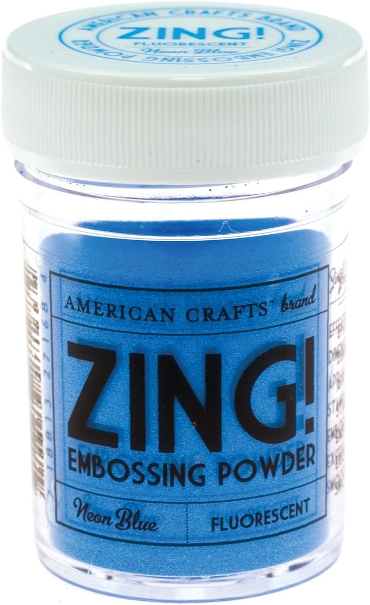 American Crafts Zing! Fluorescent Embossing Powder 1Ounce