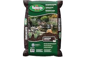 Rubberific Ground Rubber Mulch Pro 10 lb Bag, Brown