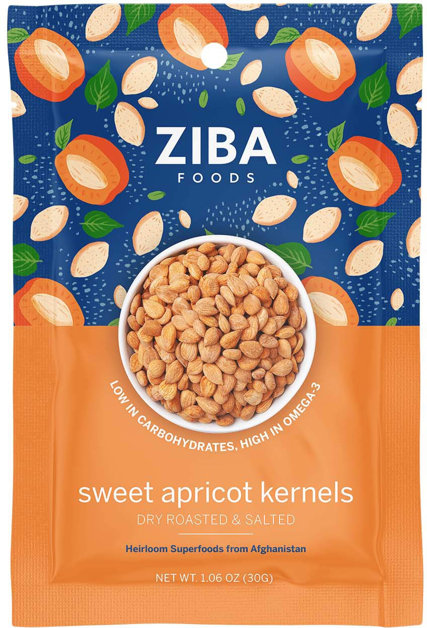 Sweet Apricot Kernels (Roasted & Salted) (30g / 1.06oz)