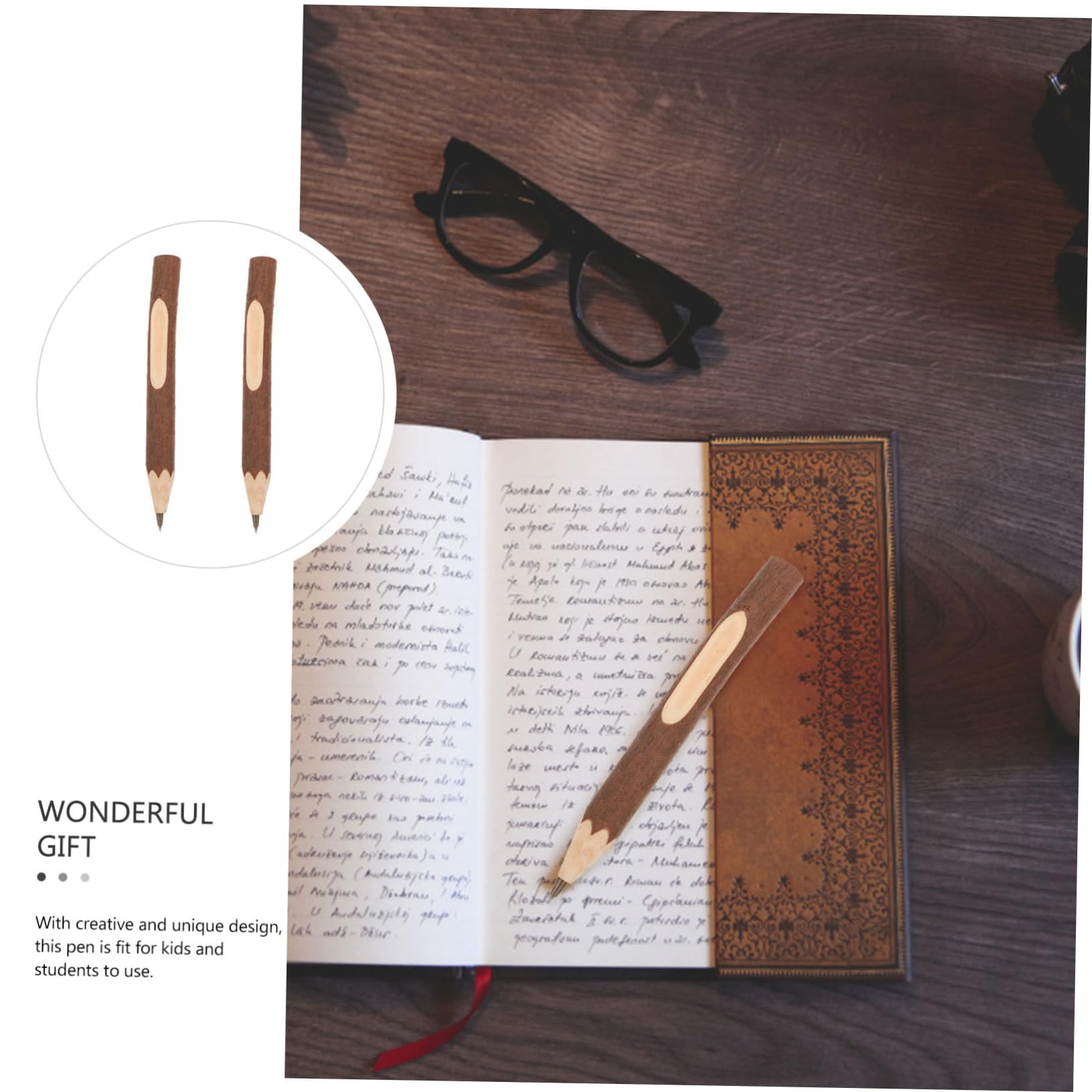 48 Pièces Stylo à Bille Brindille Accessoire D'écriture Stylos Techniques Stylos Noirs Stylos De Remerciement Stylo D'écriture Portable Stylos D'écriture Écriture Pratique En Bois
