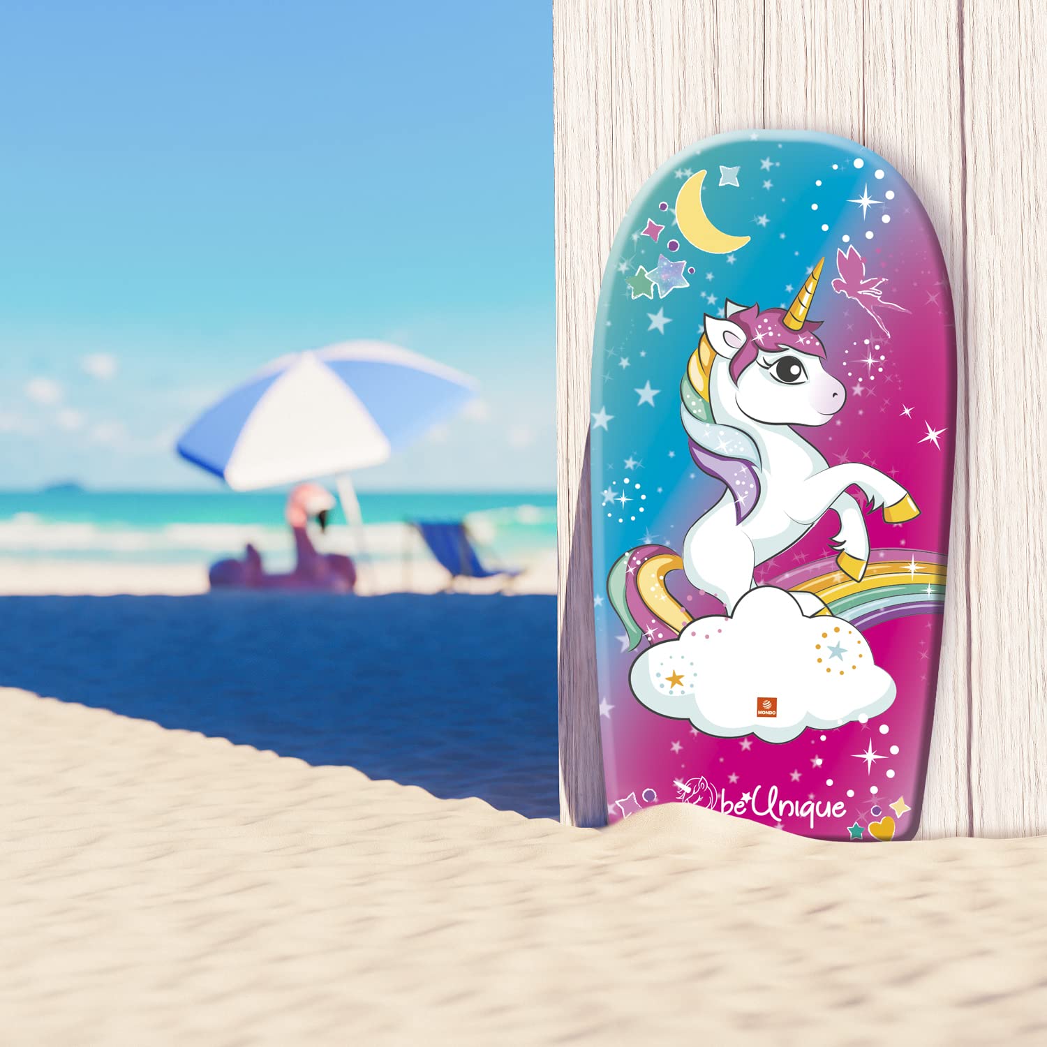Mondo Toys - UNICORN Body Board - Surfbrett für Kinder, 94 cm - 11212