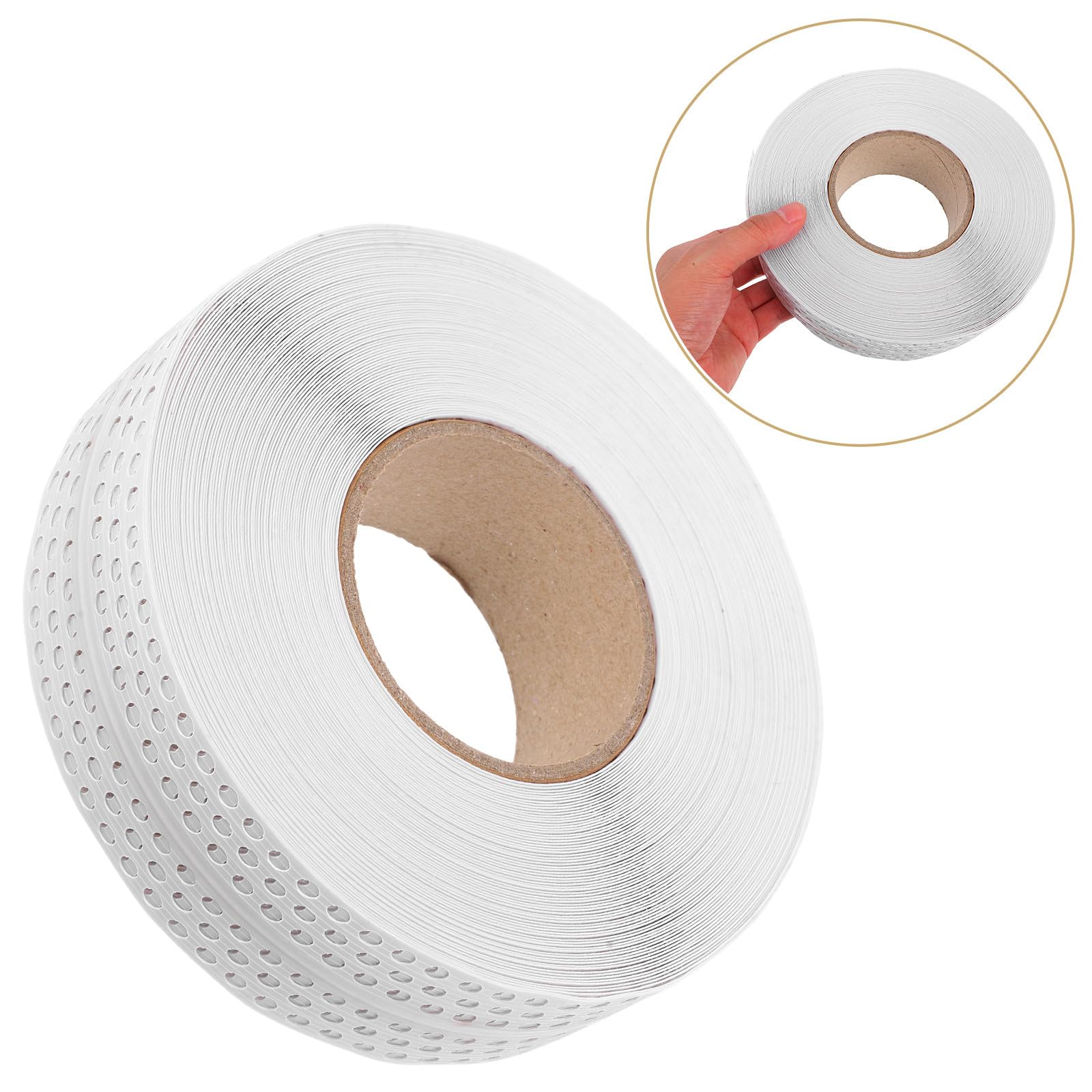 Selbstklebende Flexible Eckleiste 5cm Breit Weiß Pvc Wandschutzleiste für Wandfugen Renovierung Heimwerker