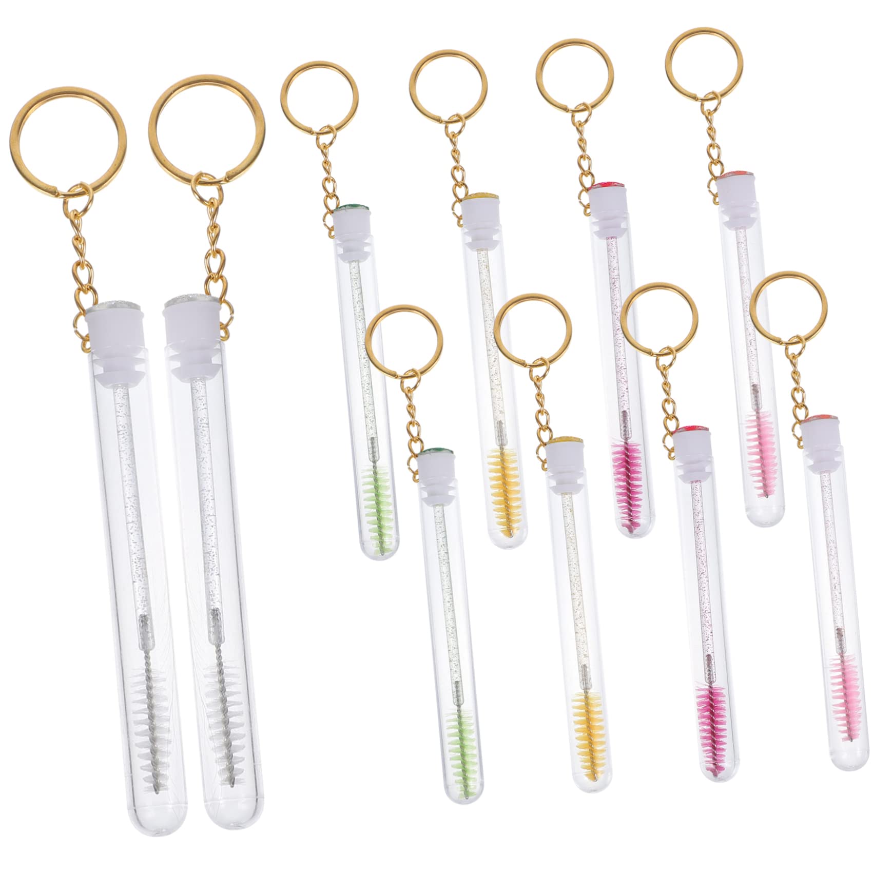 Gogogmee Plastic Material Eyelash Brush Tube Safety Reliable for Women's Makeup