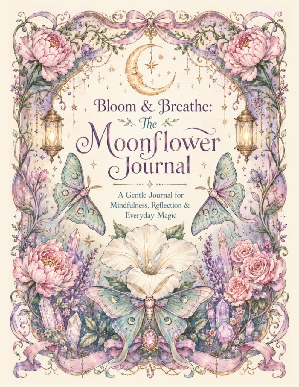 Bloom & Breathe: The Moonflower Journal: A Guided Mindfulness Diary for Reflection, Gratitude, Self-Care & Everyday Magic