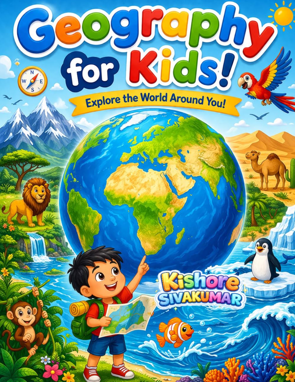Geography for Kids !: Explore the World Around You !