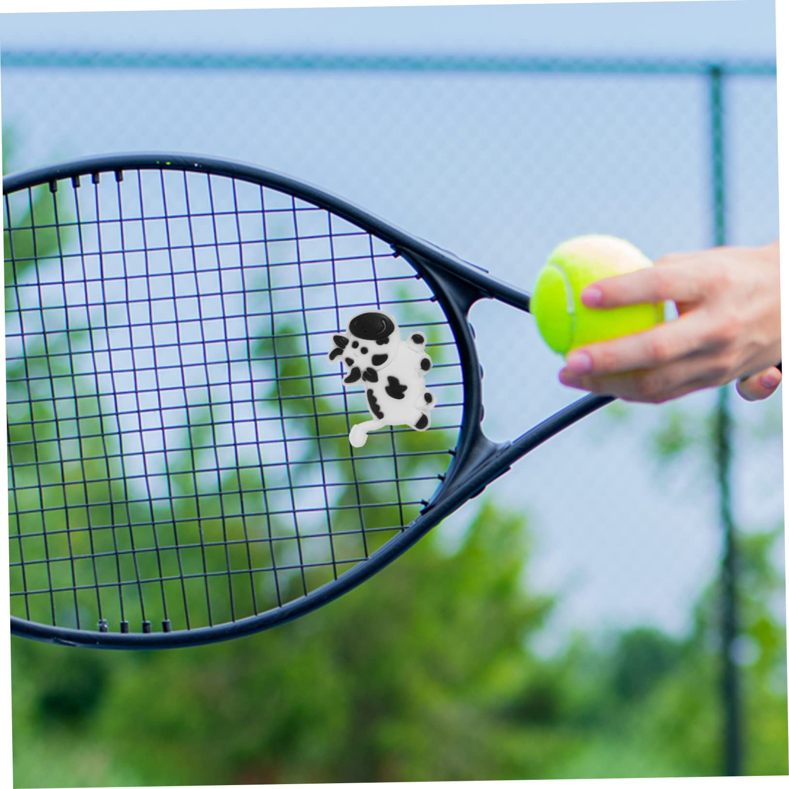 16 Ammortizzatori Per Racchetta Da Tennis In Silicone – Colorati Con Faccina Sorridente - 5