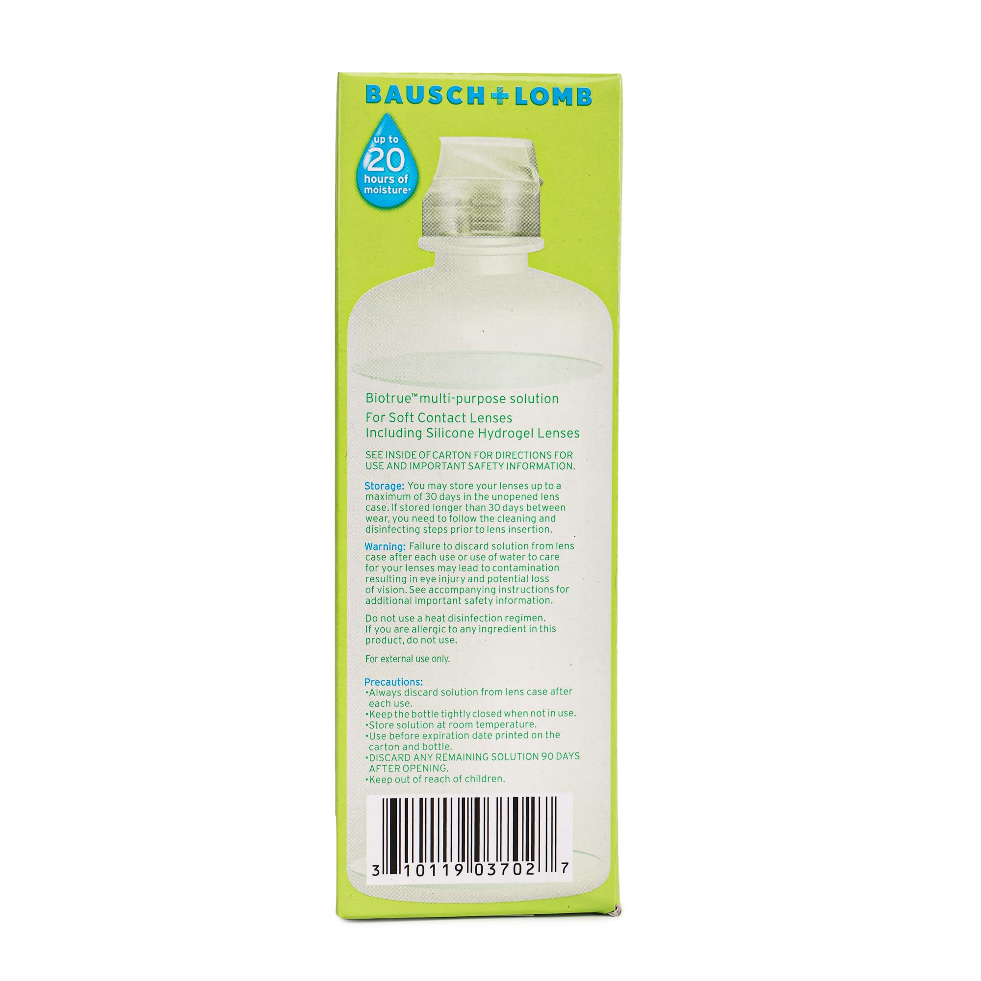 Bausch + Lomb Biotrue Multi-Purpose Contact Lens Solution 120ml (Pack of 1) — Amazon image 6