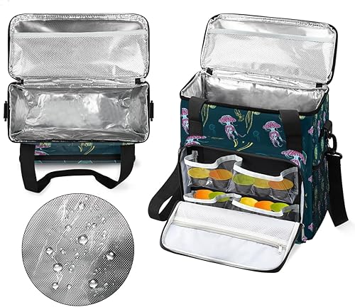 Miniatura 3 de Bolsa de transporte para cafetera de animales oceánicos profundos, para Keurig K-Mini o K-Mini Plus K-Mini Plus K-Cup Pods, portátil, bolsa de viaje